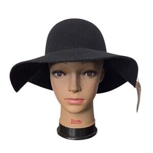 NWT Scala Pronto 100% Wool Felt Wide Brimmed Hat Women’s Floppy Sun One Size